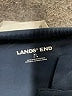 Lands' End 100% Cotton Blue Short Sleeve Polo Size 14 - 16 - photo 3
