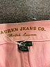 Lauren Jeans Co. 100% Elastane Pink Jeans Size 12 - photo 4