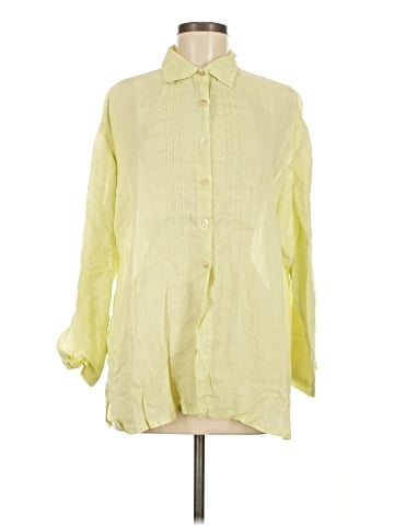 Kleen 3/4 Sleeve Button-Down Shirt (view 1)