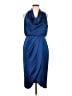 Aidan Mattox 100% Polyester Blue Cocktail Dress Size 10 - photo 1