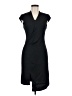 Helmut Lang 100% Polyester Solid Black Cocktail Dress Size 6 - photo 1