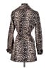 Luii Animal Print Brown Trenchcoat Size S - photo 2