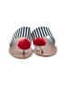 Frances Valentine Stripes Blue Sandals Size 9 - photo 2