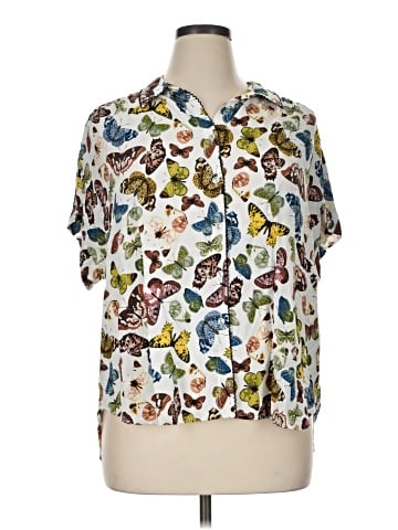Jane and Delancey Short Sleeve Blouse (view 1)