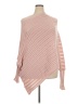 DAZY 100% Acrylic Pink Poncho Size 2X - photo 1