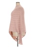 DAZY 100% Acrylic Pink Poncho Size 2X - photo 5