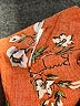 Tory Burch Floral Orange Long Sleeve Blouse Size 8 - photo 8