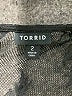 Torrid Teal 3/4 Sleeve Blouse Size 2X Plus (2) - photo 7