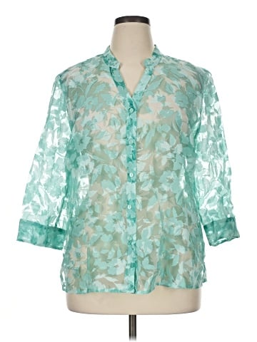 Elementz 3/4 Sleeve Blouse (view 1)