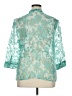 Elementz Teal 3/4 Sleeve Blouse Size XL - photo 2