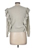 Club Monaco 100% Wool Gray Wool Cardigan Size M - photo 2