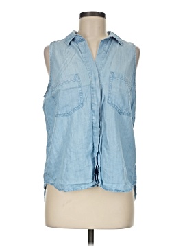 Cloth & Stone Sleeveless Button Down Shirt