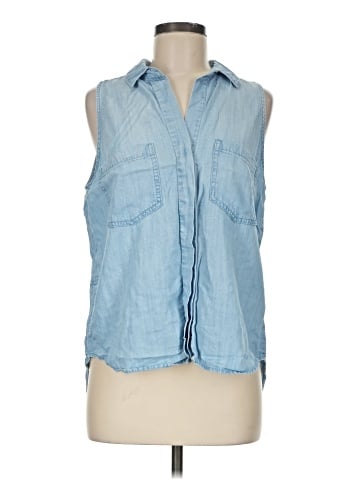 Cloth & Stone Sleeveless Button-Down Shirt (view 1)