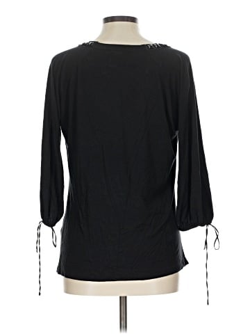August Silk 3/4 Sleeve Blouse (view 2)