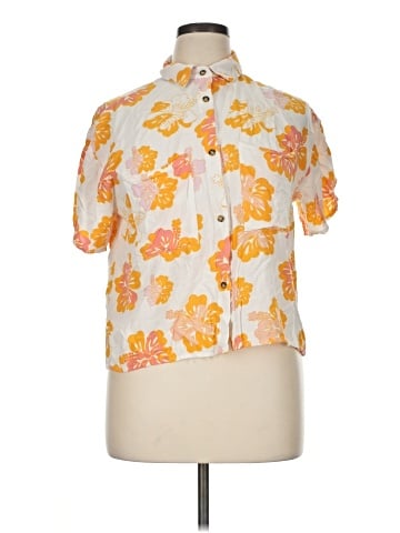 J for Justify Short Sleeve Blouse (view 1)