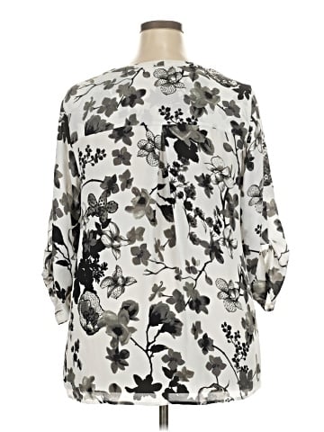 Sweet Rain 3/4 Sleeve Blouse (view 2)
