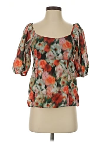 Liberty Art Fabrics for J.Crew Short Sleeve Blouse (view 1)