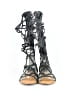 Fergalicious Solid Black Sandals Size 9 - photo 2