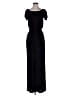 Charles Henry Solid Black Jumpsuit Size M - photo 1