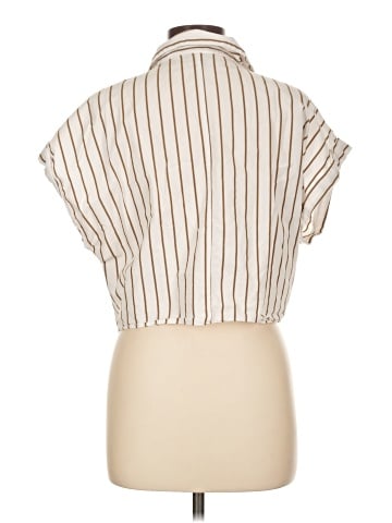 Banana Republic Factory Store Short Sleeve Blouse (view 2)