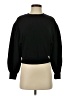 prologue Solid Black Sweatshirt Size XS - photo 1