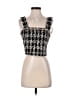 Alice + Olivia Black Sleeveless Top Size 4 - photo 1