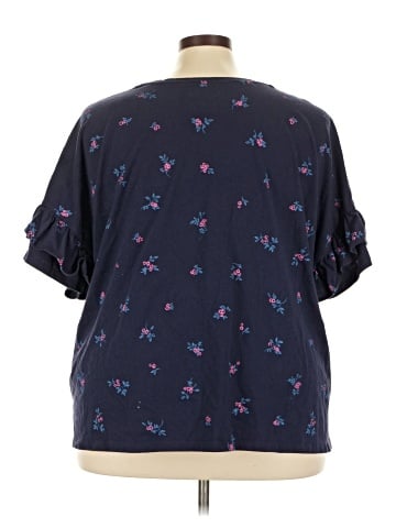 Woman Within Short Sleeve Blouse (view 2)
