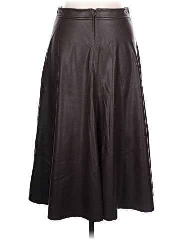 Banana Republic Factory Store Faux Leather Skirt (view 2)