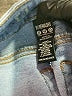 Rewash 100% Angora Blue Denim Shorts Size 1 - photo 4