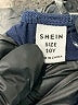 Shein Blue Short Sleeve Top Size 10 - photo 3