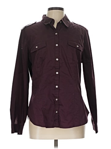 7th Avenue Design Studio New York & Company Long Sleeve Button-Down Shirt (view 1)