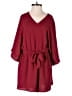 Pixi + Ivy 100% Polyester Burgundy Red Romper Size S - photo 1