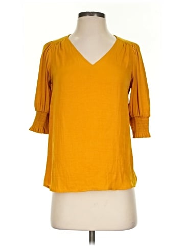Maison d' Amelie 3/4 Sleeve Top (view 1)