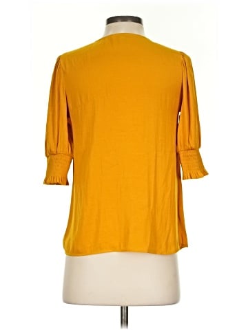 Maison d' Amelie 3/4 Sleeve Top (view 2)
