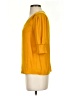 Maison d' Amelie Yellow 3/4 Sleeve Top Size XS - photo 5