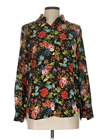 Elie Tahari Long Sleeve Blouse (view 1)