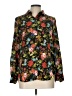 Elie Tahari 100% Polyester Floral Black Long Sleeve Blouse Size L (estimated) - photo 1