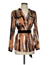 Kasper 100% Polyester Orange Long Sleeve Blouse Size S - photo 1