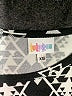 Lularoe Argyle Black Cocktail Dress Size XS - photo 7