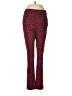 Zara Basic Animal Print Red Active Pants Size M - photo 1