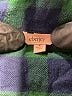 Eberjey 100% Cotton Plaid Green Long Sleeve Button-Down Shirt Size M - photo 7