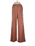 J. McLaughlin Chevron-herringbone Red Casual Pants Size S - photo 2