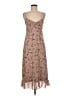 No Comment Paisley Brown Casual Dress Size M - photo 1