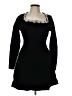 Unbranded 100% Polyester Black Cocktail Dress Size L - photo 1