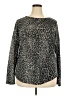 INC International Concepts Animal Print Gray Pullover Sweater Size XXL - photo 1