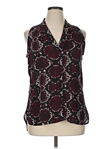 Larry Levine Sleeveless Blouse (view 1)