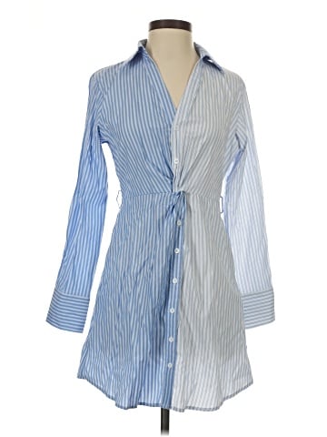 Aqua Casual Dress (view 1)
