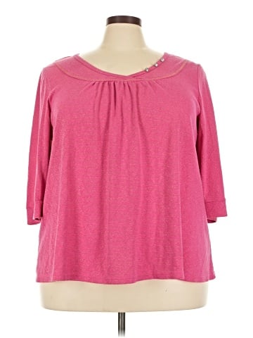 Venezia 3/4 Sleeve Top (view 1)