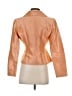 Blunauta 100% Silk Orange Silk Blazer Size 2 - photo 2