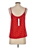 Aqua 100% Polyester Red Sleeveless Blouse Size S - photo 2